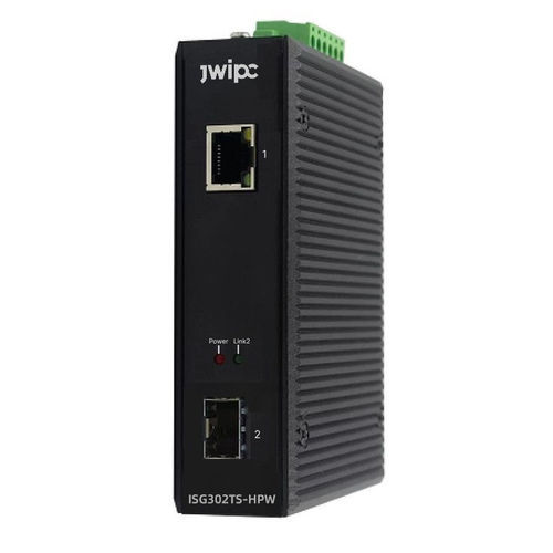 ギガビット メディア変換器 - ISG302TS-HPW - JWIPC TECHNOLOGY CO., LTD. - メディア / 非管理型 / PoE