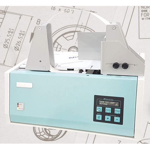 紙幣用バンド ライニング機 - BAMA 200 - Bamatec GmbH Sömmerda - 自動 / 卓上型 / OPPフィルム