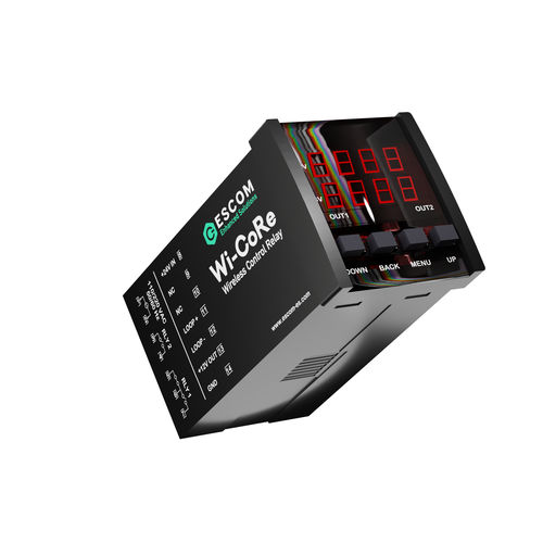 レベル制御継電器 - Wi-CoRe - ESCOM ENHANCED SOLUTIONS WIRELESS & BATTERY-free s - 温度 / 電源 / 2NO/NC