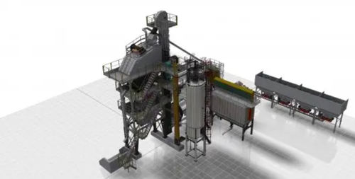 移動式アスファルトプラント - MBA 140-160 - Polygonmach