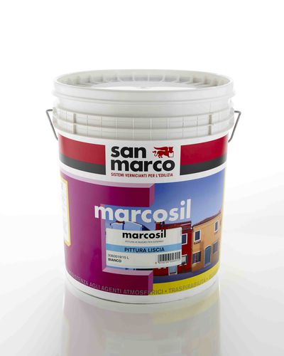 保護塗料 - Marcosil  - SAN MARCO - シリケート / 壁用 / 二度塗り