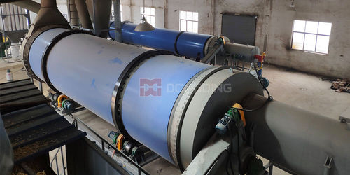 熱風乾燥機 - Soy Bean Pulp - Dongding Machinery - 回転式
