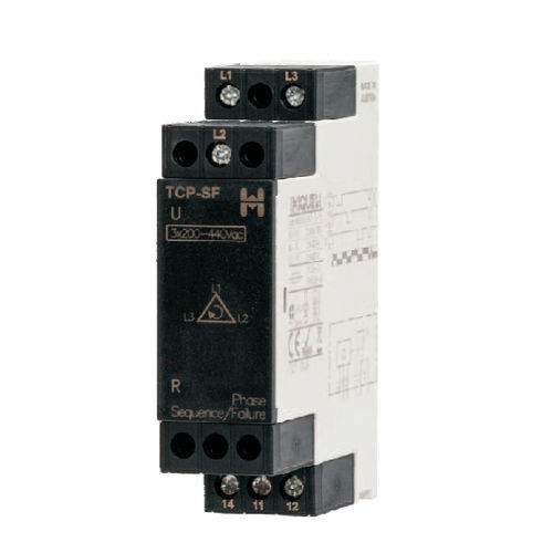 位相順序監視継電器 - TCP-SF  - HIQUEL - 1NO/NC / 三相 / AC