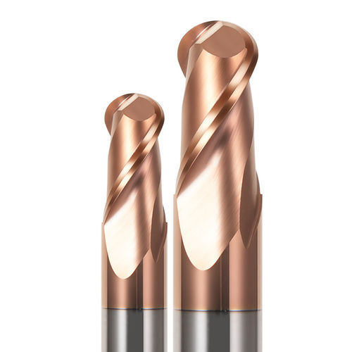先端半球状状ミーリングカッター - CDB2E-0104050 - Changzhou Cbaner Precision Tools Co. Ltd - 先端 / 硬質炭化物 / 炭化タングステン