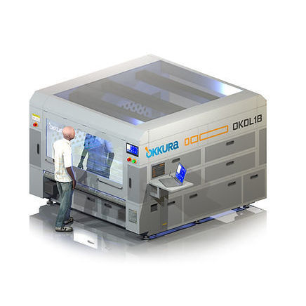2 ビームレーザー切断機 - OKDL18 - Okkura Limited - 工業用布用 / 水冷却機能付 / 全閉