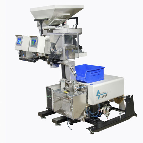 連続計量機 - U series - Advanced Poly Packaging - マルチヘッド / ばら製品用 / 振動フィーダー付