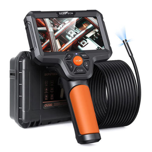 フレキシブルボアスコープ - DS580TL - Shenzhen Dipus Technology Co., Ltd. - エンジン用 / 手持ち式 / カメラ3つ