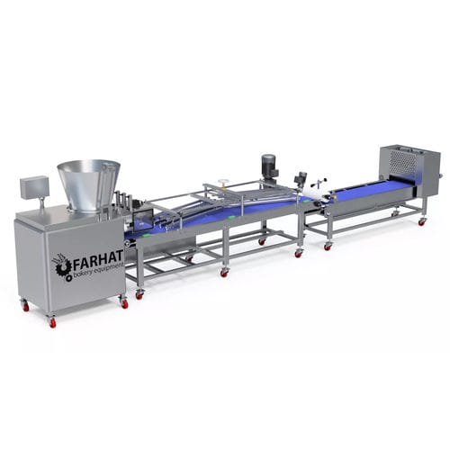 キャスター付き分割/丸め機 - Farhat Bakery Equipment