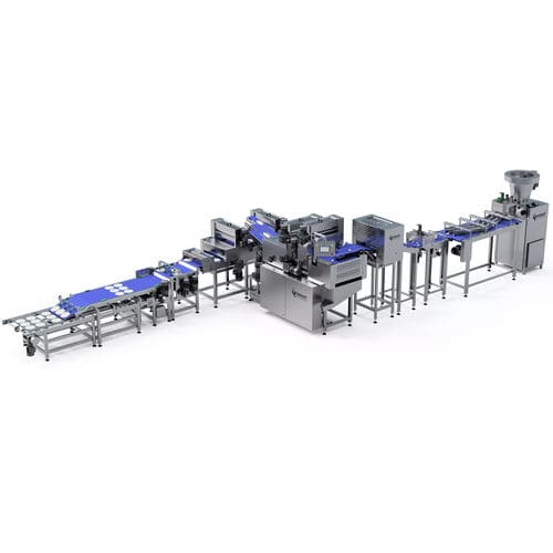 自動ピザ製造ライン - Farhat Bakery Equipment