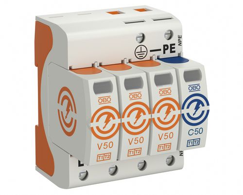 クラス II避雷器 - Liva Group - クラス I / タイプ1 + 2 / 電子機器用