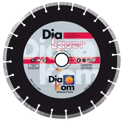 金属切断ディスク - 130C series - DIAKOM - コンクリート用 / ダイヤモンド被覆 / 研磨材用