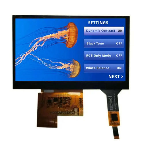 5インチディスプレイ モジュール - HG050WV032T01 - Shenzhen Hongguang Display Co., Ltd - TFT LCD / TN / 容量方式タッチスクリーン