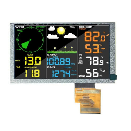 TFT LCDディスプレイ モジュール - HG062WV006 - Shenzhen Hongguang Display Co., Ltd - TN / 800 x 480 / 6.2インチ