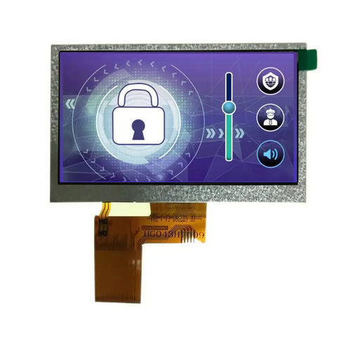 TFT LCDディスプレイ モジュール - HG043HV009 - Shenzhen Hongguang Display Co., Ltd - IPS方式 / 容量方式タッチスクリーン / 480 x 272