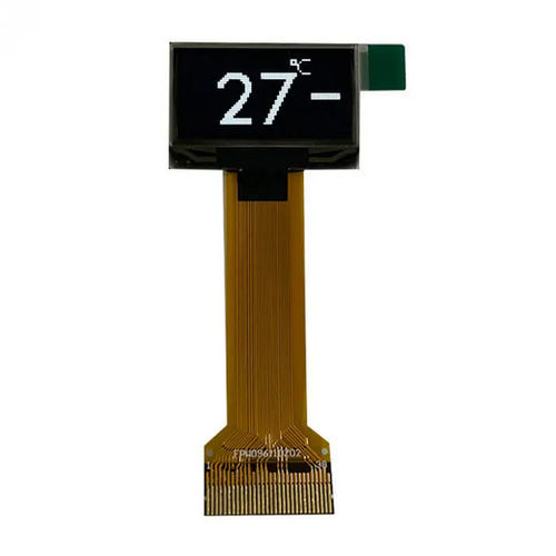 PMOLEDディスプレイ モジュール - HG010WZ003 - Shenzhen Hongguang Display Co., Ltd - 128 x 64 / 高解像度 / 0.96"