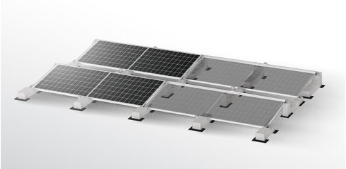 テラス屋根用ソーラーマウントシステム - NO-FLEX® - Sun Ballst - コンクリート製