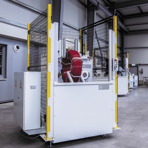 横型包装機 - CL 200 - Wrapsolut - Fährenkämper GmbH & Co. KG - 回転リング付 / 自動 / タイヤ用