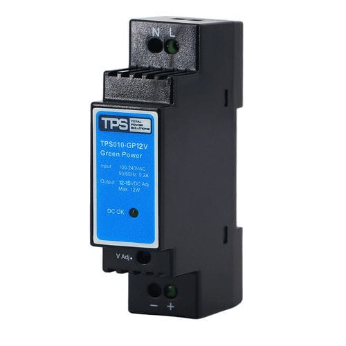 DINレール電源 - TPS010-GP12V - TPS Elektronik GmbH - AC/DC / デュアル出力 / 単相