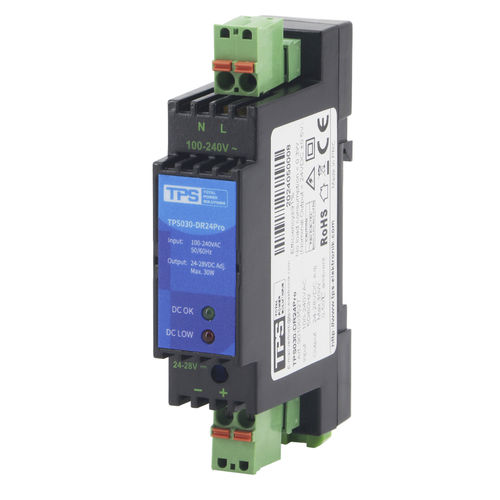 DINレール電源 - TPS030-DR12Pro - TPS Elektronik GmbH - AC/DC / デュアル出力 / 単相