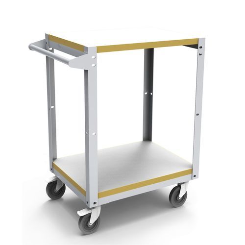 引き出し2段式作業台車 - TPS-RV02 - TPS Elektronik GmbH - 引き出しなし