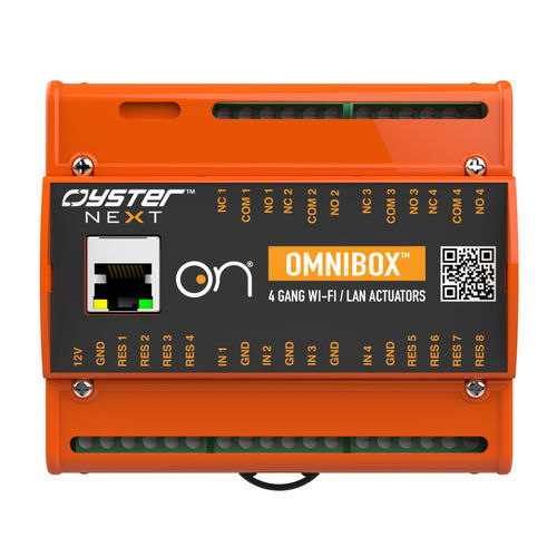 管理用PLC - Omnibox - HBA-4WL01 - Oyster Next Srl - DINレール / リレーアウトプット / IoT用途