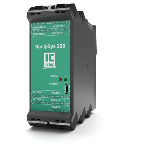 コンパクト監視システム - RecipSys 200 - Istec - 衝撃性 / 摩耗用 / コンプレッサー用