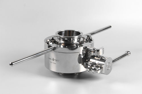 バタフライバルブ - SBV series - HANGZHOU GEEVO TECHNOLOGY CO., LTD. - 手動式 / 採取 / 化学製品用