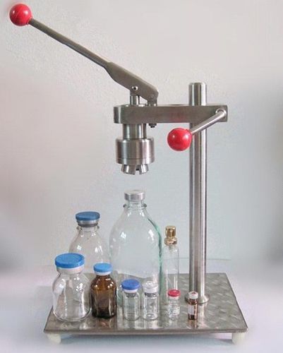 手動式キャッパー - GV-FG22 - HANGZHOU GEEVO TECHNOLOGY CO., LTD. - 縦型 / ボトル用 / 製薬産業用