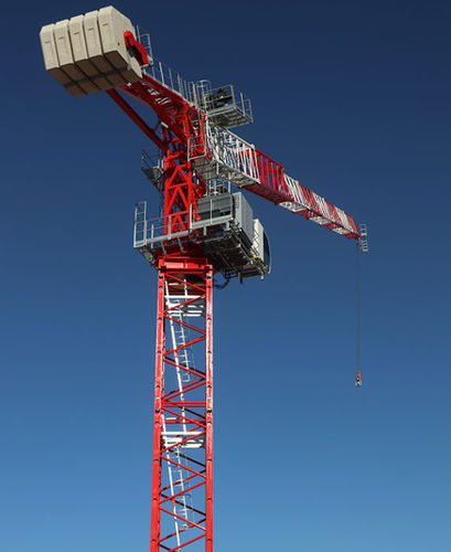 トラックへの取り付け可能クレーン - SLH 300 - Gruas Saez - ラッフィングジブ / 工事現場用 / 持ち上げ用