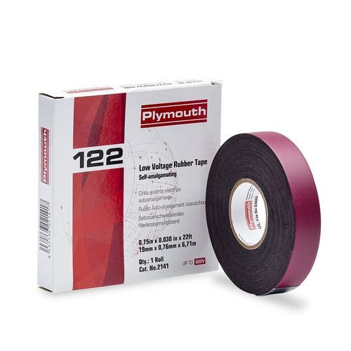電気絶縁テープ - 122 - Plymouth Rubber Europa S.A.U. - 自己融着性 / ゴム / 低電圧用途