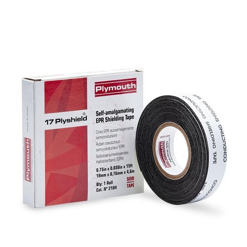 導電性テープ - 17 Plyshield - Plymouth Rubber Europa S.A.U. - 電気絶縁 / 自己融着性 / ゴム