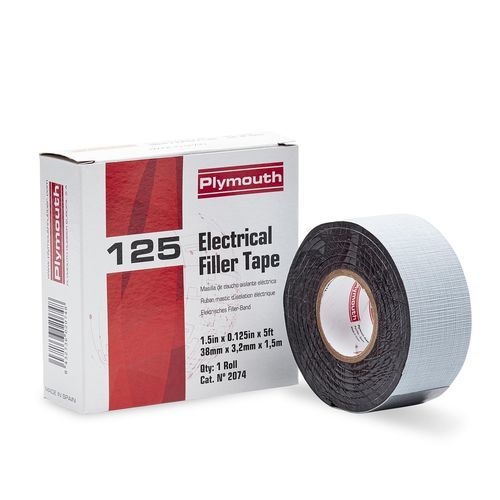 カバーテープ - 125 Filler - Plymouth Rubber Europa S.A.U. - 電気絶縁 / 自己融着性 / プラスチック製