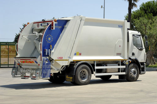 混合廃棄物圧縮機 - LONGO Euroservice SRL - 移動式 / 油圧式