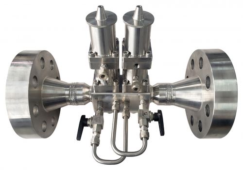 ダイヤフラム式バルブ - TWIN - Gascat - 電気作動 / 天然ガス用 / フランジ取り付け