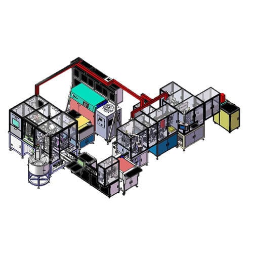 コンデンサー溶接機 - XCJ3500MJ - Shenzheng Xingchuangjia Technology Co.,Ltd. - レーザー / 自動 / 床置型