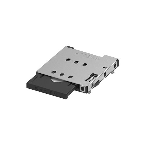 NanoSIMコネクター - 115U-A101 - ATTEND Technology Inc. - データ用 / ソケット / SIM カード