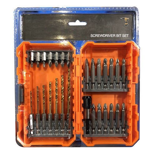 超硬ドリル刃セット - 28 series - Suqian ARES Tools Co., Ltd. - チタン用 / HSS / コーティング付