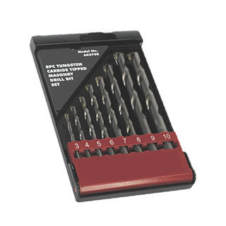超硬ドリル刃セット - 7010200 series - Suqian ARES Tools Co., Ltd. - コンクリート / 炭化物 / ジオメトリー