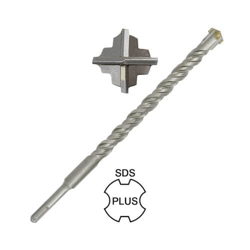超硬ドリルビット - 704020 series - Suqian ARES Tools Co., Ltd. - 多目的 / 孔開けハンマー用 / 長い柄付き