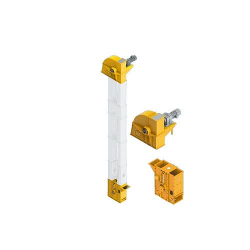 食品産業用バケットリフト - TDTGE series - Hebei Pingle Grain Technology Intelligent Equipmen - ベルト
