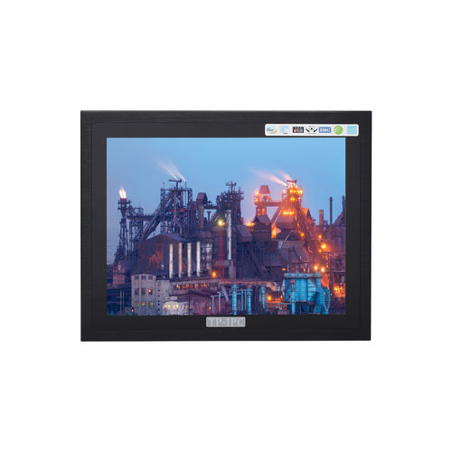 カラー液晶ディスプレーパネルPC - IPPC-104V2-4L6C-12S series - TP-IPC - TFT LCD / 5ワイヤー抵抗タッチスクリーン / 12インチ