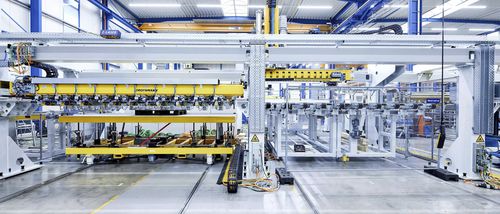 アルミニウム用プレスライン - Strothmann Machines & Handling GmbH - スチール用 / 板金用 / 自動