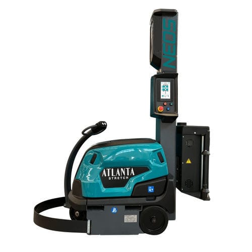 ポータブルストレッチ包装機 - Atlanta NEOS - m+b verpackungstechnik GmbH ENOfilms - 垂直 / 半自動 / 産業用