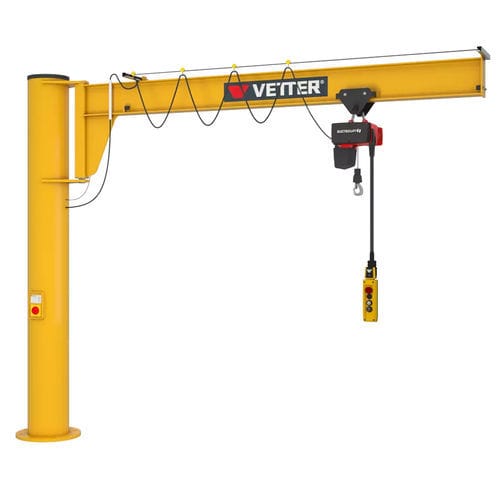 カラムジブクレーン - AS - VETTER Krantechnik GmbH - 壁取り付け式 / 270° / 電動