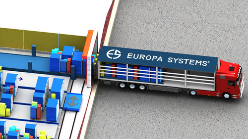 トラック用積み込み / 積み下ろしシステム - ATLS - Europa Systems Sp. z o.o. - コンテナ用 / パレット用 / 牽引用