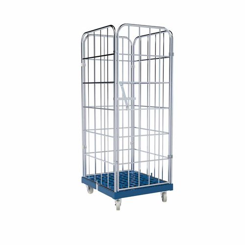 プラスチックベース付きロールコンテナー - KB4A50101650CS04301 - FEIL rolltainer GmbH - 金属製