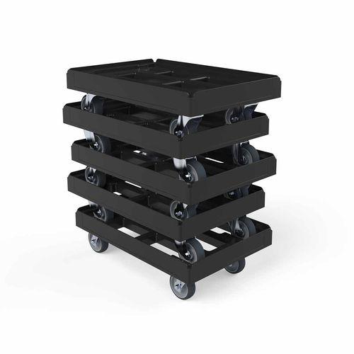 容器ホルダー車輪付きプレート - F92702RC9005OL029 - FEIL rolltainer GmbH - プラスチック製 / 輸送用