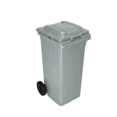 プラスチック製ゴミ箱 - CK-400 120 - HI-PAS PLASTIK ESYA TIC. VE SAN. LTD. STI - 産業廃棄物用 / ふた付き / 2輪