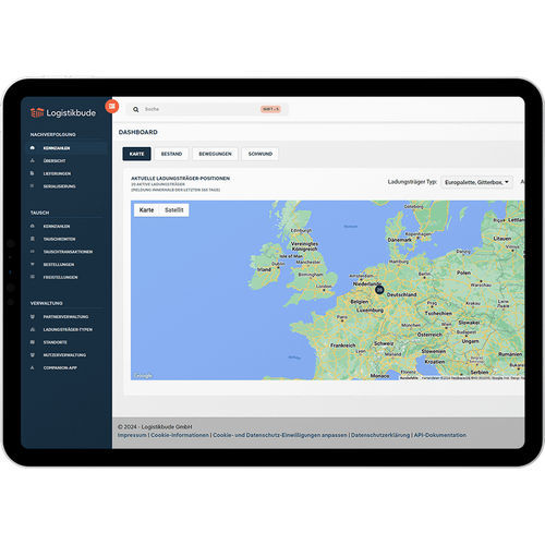 資産管理用ソフトウェア - Logistikbude GmbH - 統合基幹業務システム（ERP） / インフラストラクチャー用 / インダストリアルIoT(IIoT)用