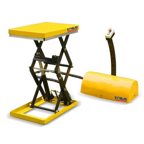 2段シザー昇降台 - HTCD 500 Mini - KRAUS Betriebsausstattung und Fördertechnik GmbH - 電気油圧式 / 定置型